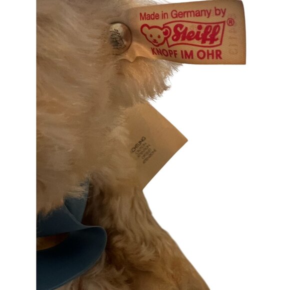 Steiff Teddy Bear George Royal Baby Limited Edition 664113 Mohair w/Tag - Picture 4 of 10